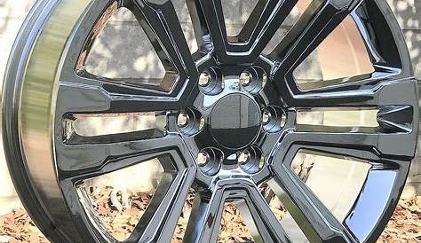 20 inch Chevy Silverado Factory Style Denali Wheels 2017 2018 Chrome