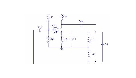 Hartley oscillator using transistor, circuit , theory, frequency