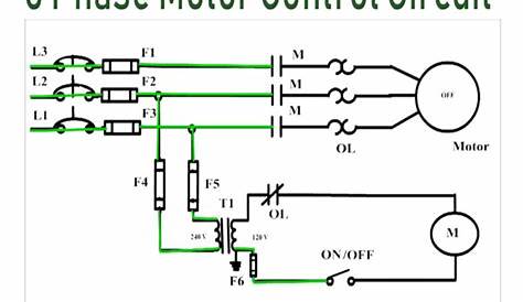 simple motor circuit diagram