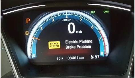 Electric Parking Brake Problem Honda Civic: Causes and How to Fix