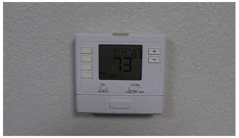 Pro Thermostat User Manual T721