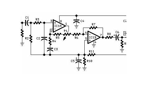 4558 ic treble circuit diagram