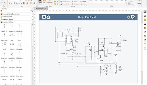Schematic Diagrams Software : Electrical Drawing Software And