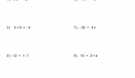 4th grade math equations