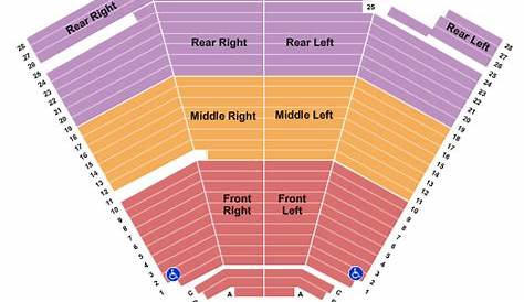 van wezel seating chart numbers