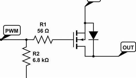 microcontroller - PWM-stimulated N-channel MOSFET unexpectedly always