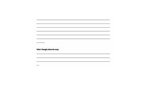 2nd Grade Book Report Form by UniqueN8tive | Teachers Pay Teachers