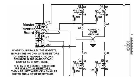 Inverter Amplifier Circuit Diagram