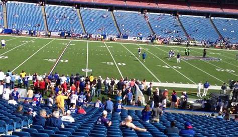 Buffalo Bills Stadium, section 136, row 31, seat 18 - Buffalo Bills vs