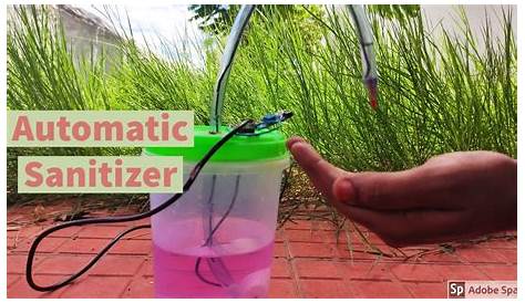 automatic hand sanitizer project