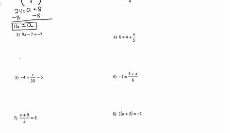 002 Solving Equations With Decimals Worksheet 20Solving — db-excel.com