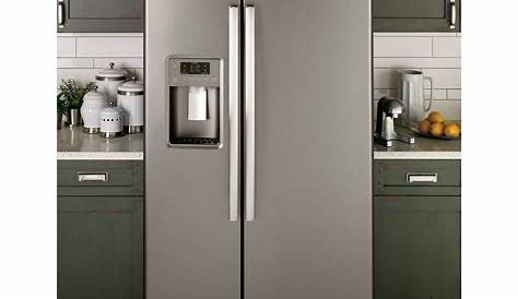 ge side by side refrigerator manual