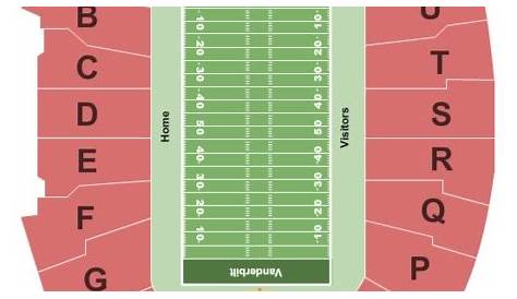 vandy football seating chart