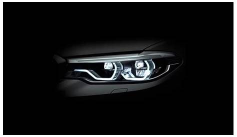 Adaptive LED Headlights on BMW 5 Series 2017 G30 - YouTube