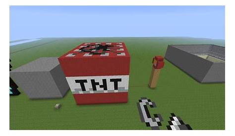 TNT block Pixel Art Minecraft Project
