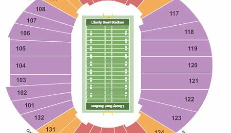 Simmons Bank Liberty Stadium Tickets & Seating Chart - Event Tickets Center