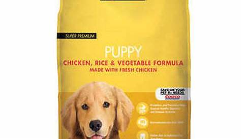 Kirkland Signature Puppy Formula Chicken, Rice and Vegetable Dog Food 20 lb