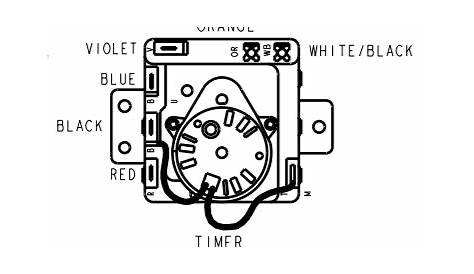 wiring diagram for dryer timer m460-g