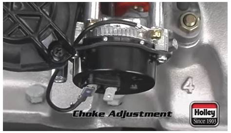 holley carb electric choke wiring