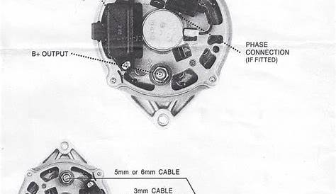 Wiring Diagram For Ford Alternator With Internal Regulator