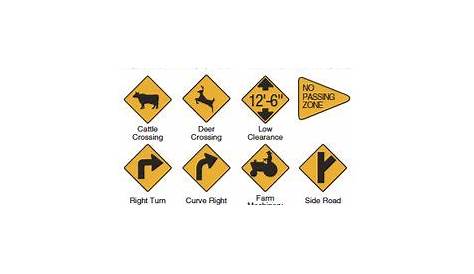 nc dmv road signs study guide signtest - Design Graphica | Road signs