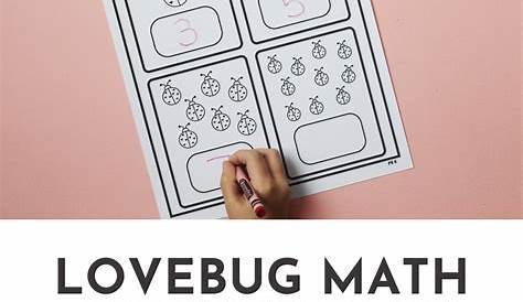 Valentine Day Math Worksheets for Preschoolers