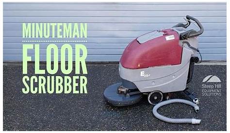 Used Minuteman E20 Floor Scrubber for Sale at Steep Hill Equipment