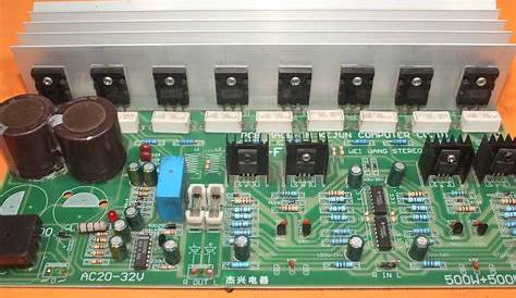 how to make 500+500 watts amplifier circuit - Electronics Help Care