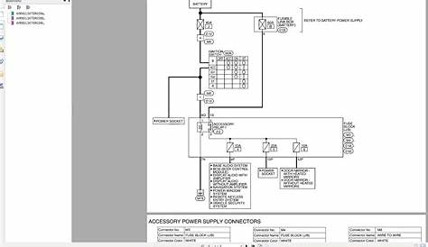 2000 nissan xterra wiring harness diagram