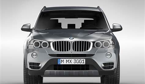 BMW X3 F25 2015 3D Model MAX OBJ 3DS FBX MA MB - CGTrader.com