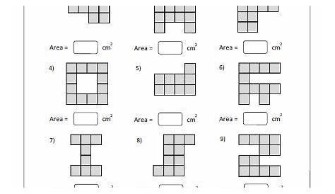 area of figures worksheet pdf