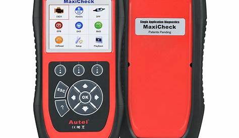 autel scanner maxicheck pro