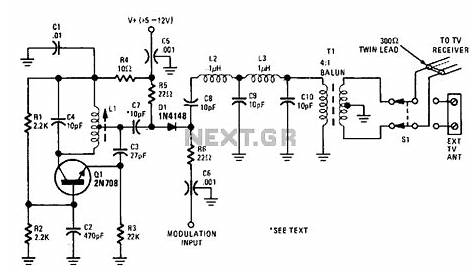 video modulator circuit : Video Circuits :: Next.gr