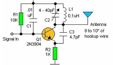 basic fm circuit diagram