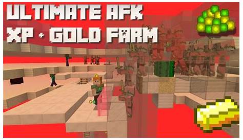 Minecraft: XP & Gold Farm Tutorial Part 1 - YouTube