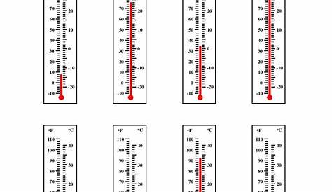measuring temperature worksheet