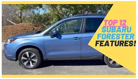 Subaru Forester Best Features / Options (12+ TIPS!) - YouTube