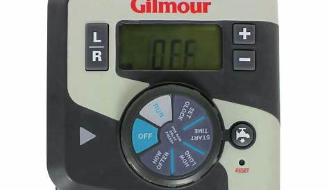 Gilmour Electronic Water Timer — Double Outlet, Model# 400GTD