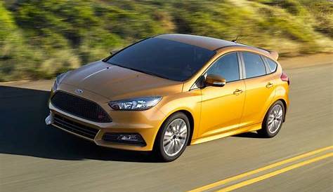 2018 ford focus st tire size