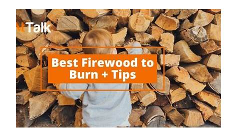 wood stove best firewood to burn chart