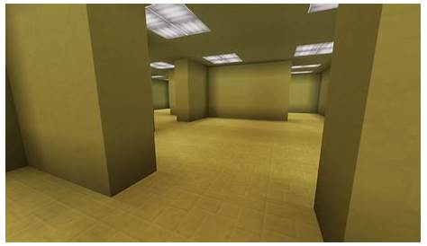 how to make the backrooms in minecraft