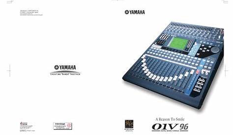 yamaha o1v96 manual
