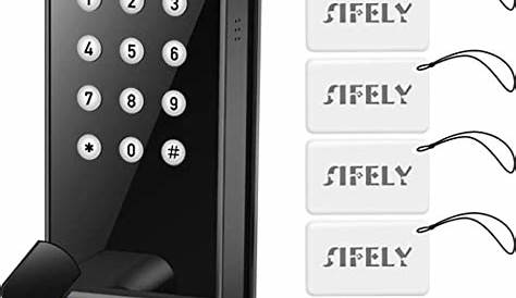 Sifely S Model Smart Lock and Fobs Bundle - - Amazon.com