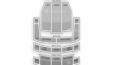 seating chart for heinz hall pittsburgh pa