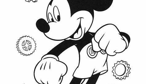 colouring page Mickey Mouse | coloringpage.ca