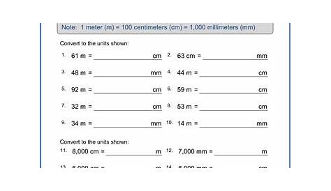 Grade 3 Measurement Worksheets - free & printable | Measurement