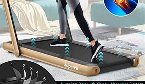 Goplus 2 in 1 Folding Treadmill with Dual Display Best - CardioCup.com