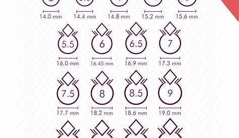 Free Printable Ring Sizer Strip and Size Chart PDF – Leyloon Jewelry
