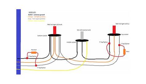 Led Tail Lights Wiring Diagram - Cadician's Blog