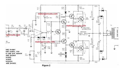 car bass booster circuit diagram